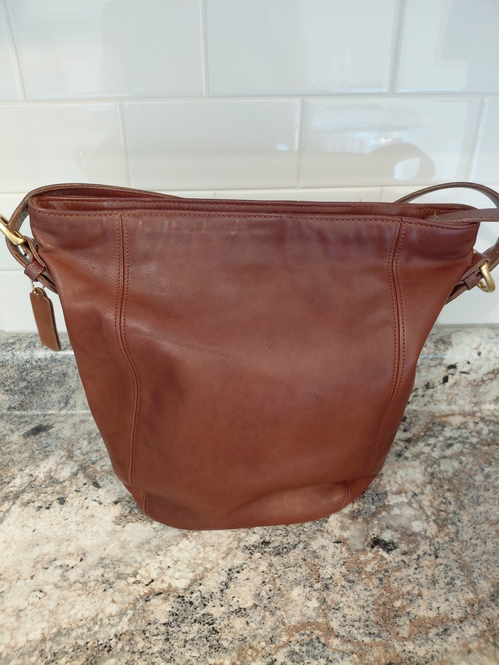 Coach Brown Leather Monterey Hobo with Gold Hardware ****Read**** - Picture 4 of 15
